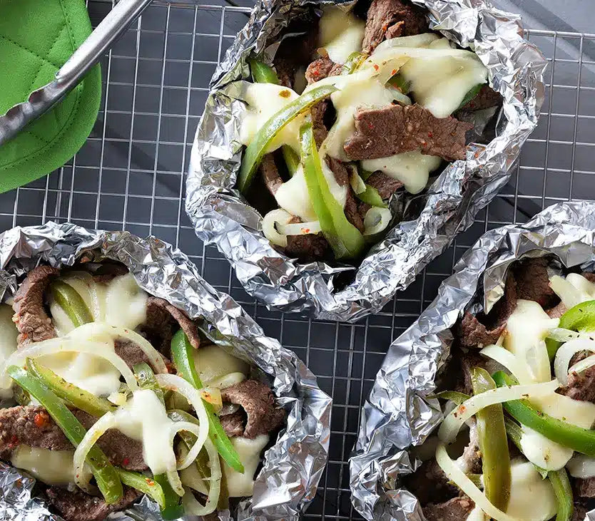 Cooper® Philly Cheesesteak Foil Packs – For Campfire or Grill