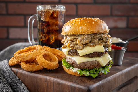 Cooper® Cheese Cheesesteak Burger Jawn
