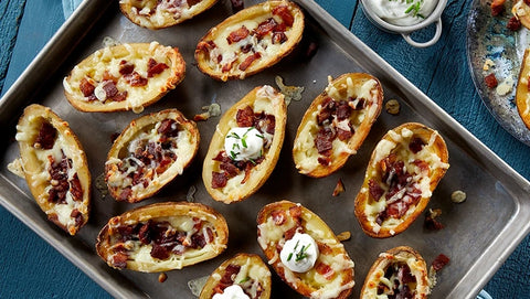 Cheesy Bacon Potato Skins
