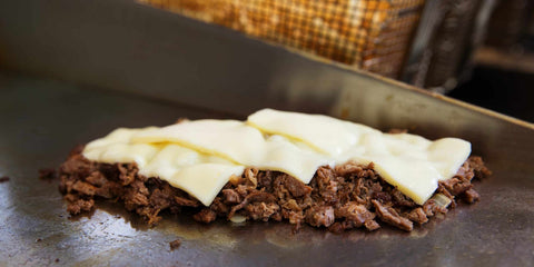 batter fried onion brat burger