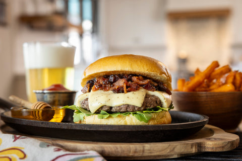 Cooper® Cheese Black Pepper Smash Burger to End All Smash Burgers