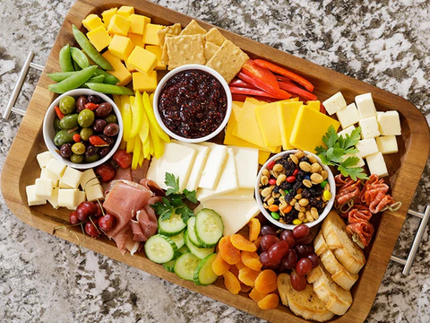How to Build a Spring Charcuterie Board with Cooper® Cheese
