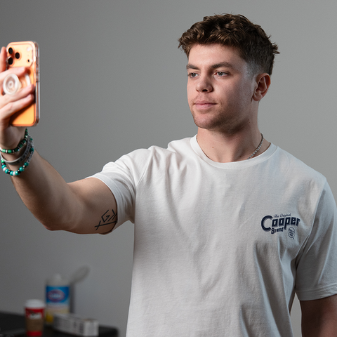 Made for Performance - Cooper® Distressed Tee