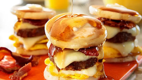 Should this Pancake Breakfast Sandwich Win a [Nobel Prize] Award?