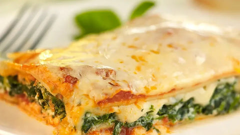 Cheese Spinach Lasagna