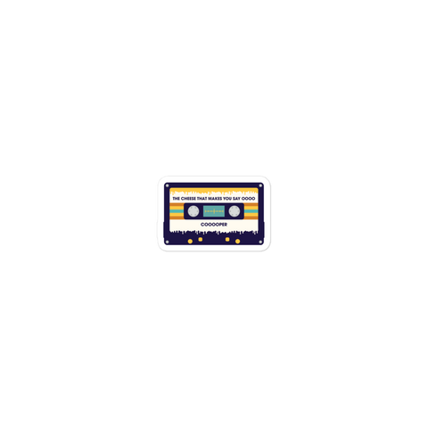 Make You Say Oooo - Cooper® Cassette Sticker